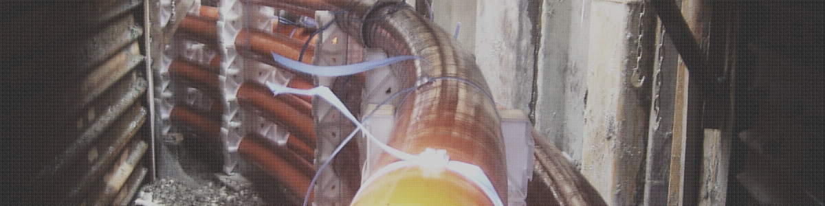 地中送配電線路工事